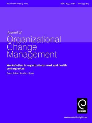 cover image of Journal of Change Management, Volume 17, Issue 5
